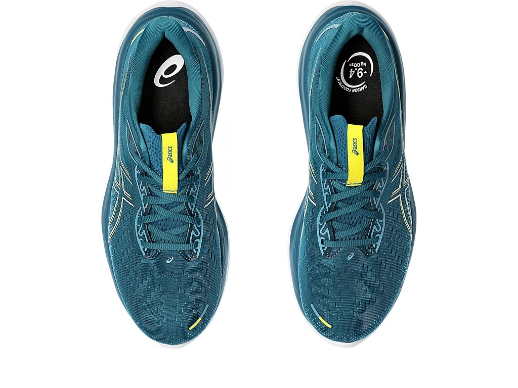 Size 9.5 - Asics Gel-Cumulus 26 Men\'s Teal/Yellow New in Box 1011B792-400 ASICS GEL-Cumulus 26  main image 2