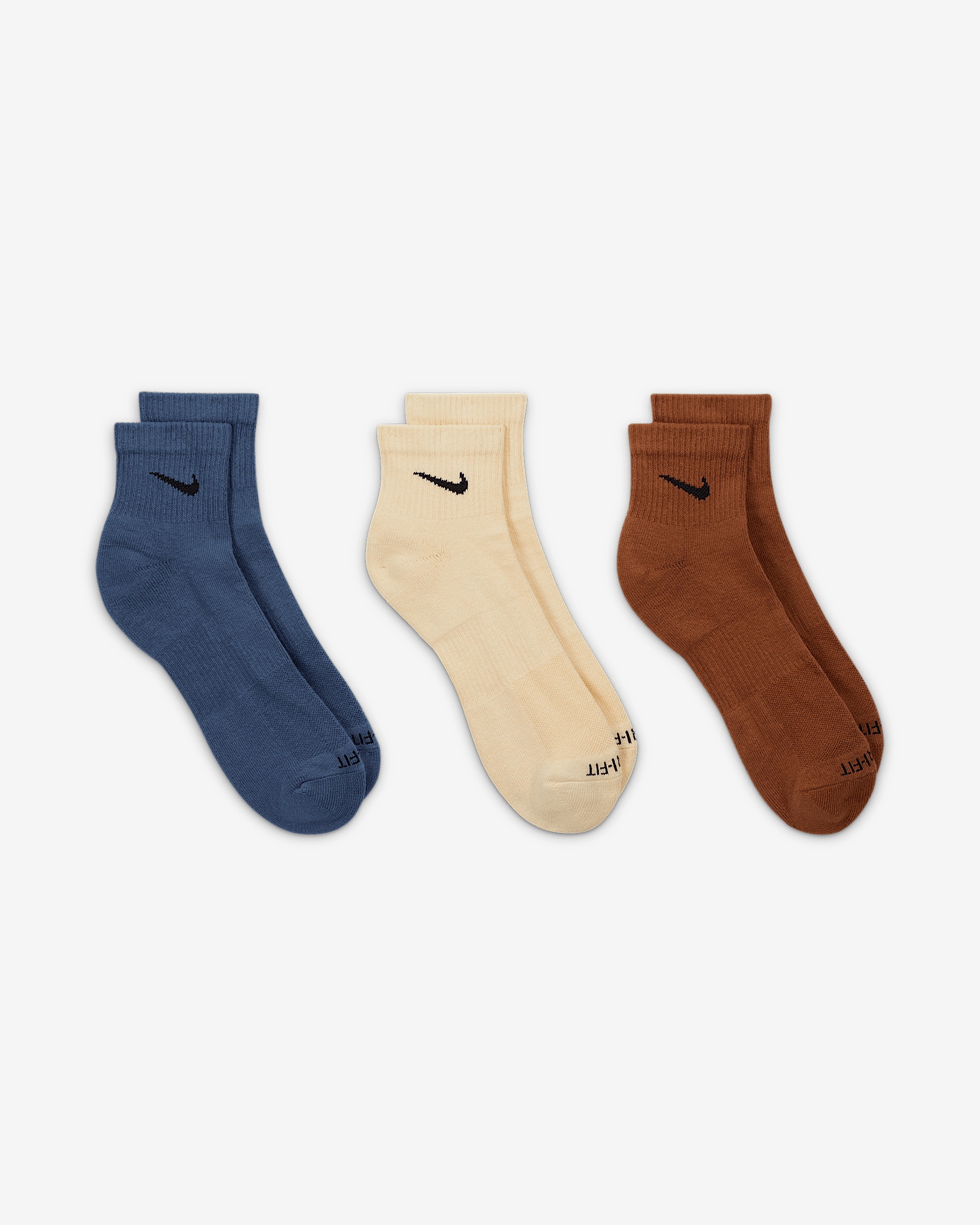 Nike Everyday Plus Cushioned Training Ankle Socks (3 Pairs) - 3
