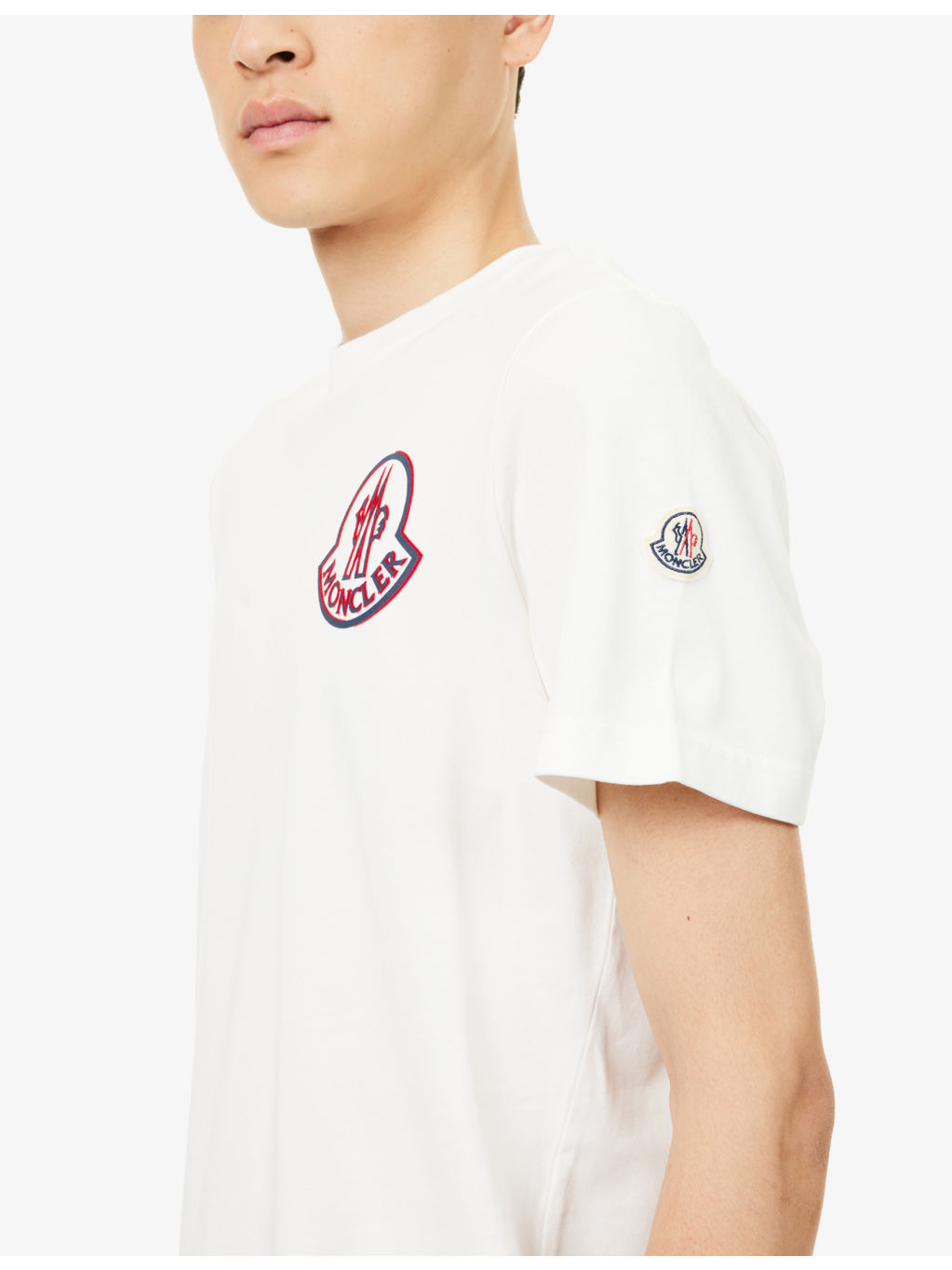 Logo-Print Crewneck Cotton T-Shirt - 5