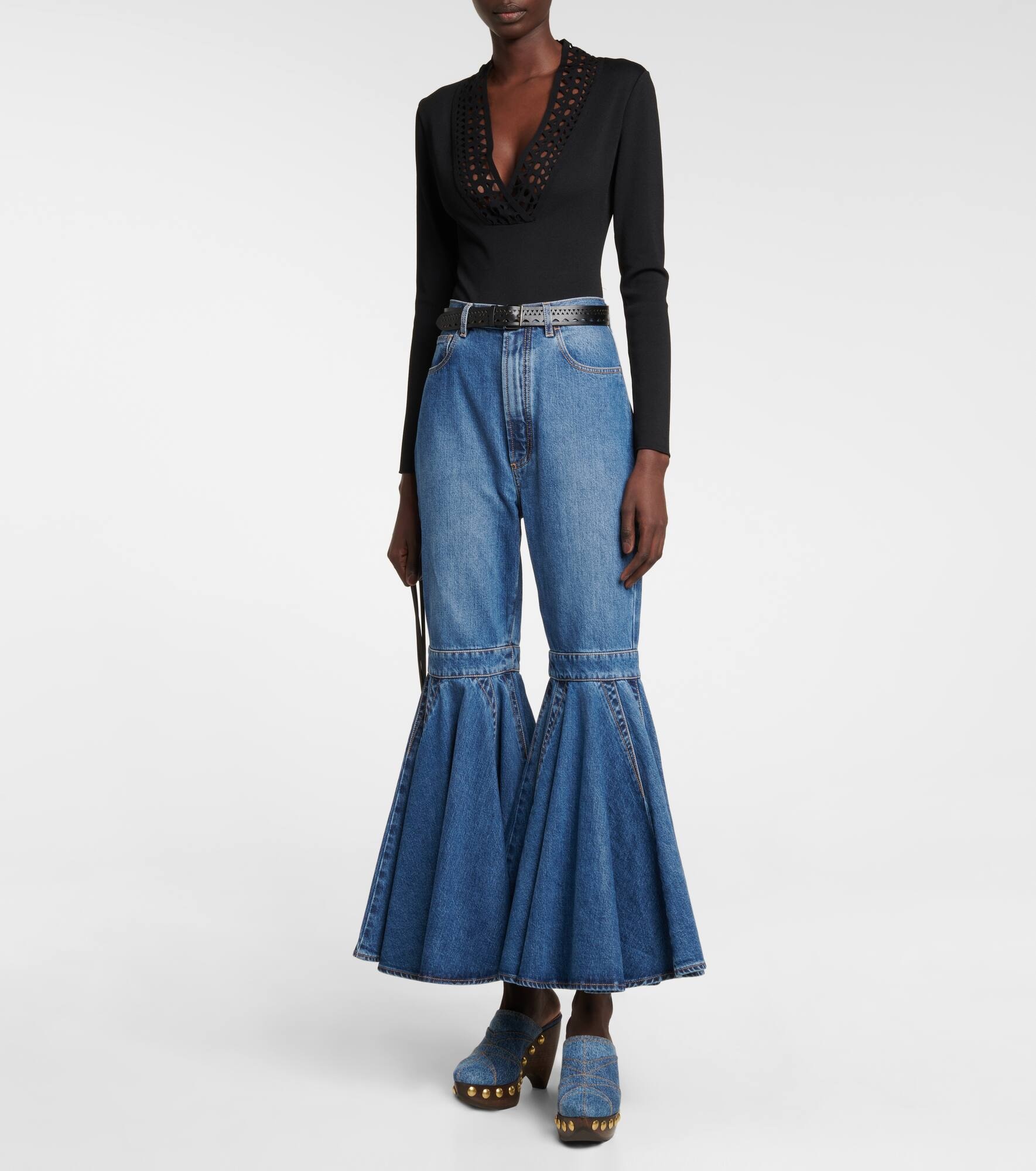 Le Sabot denim mules - 2