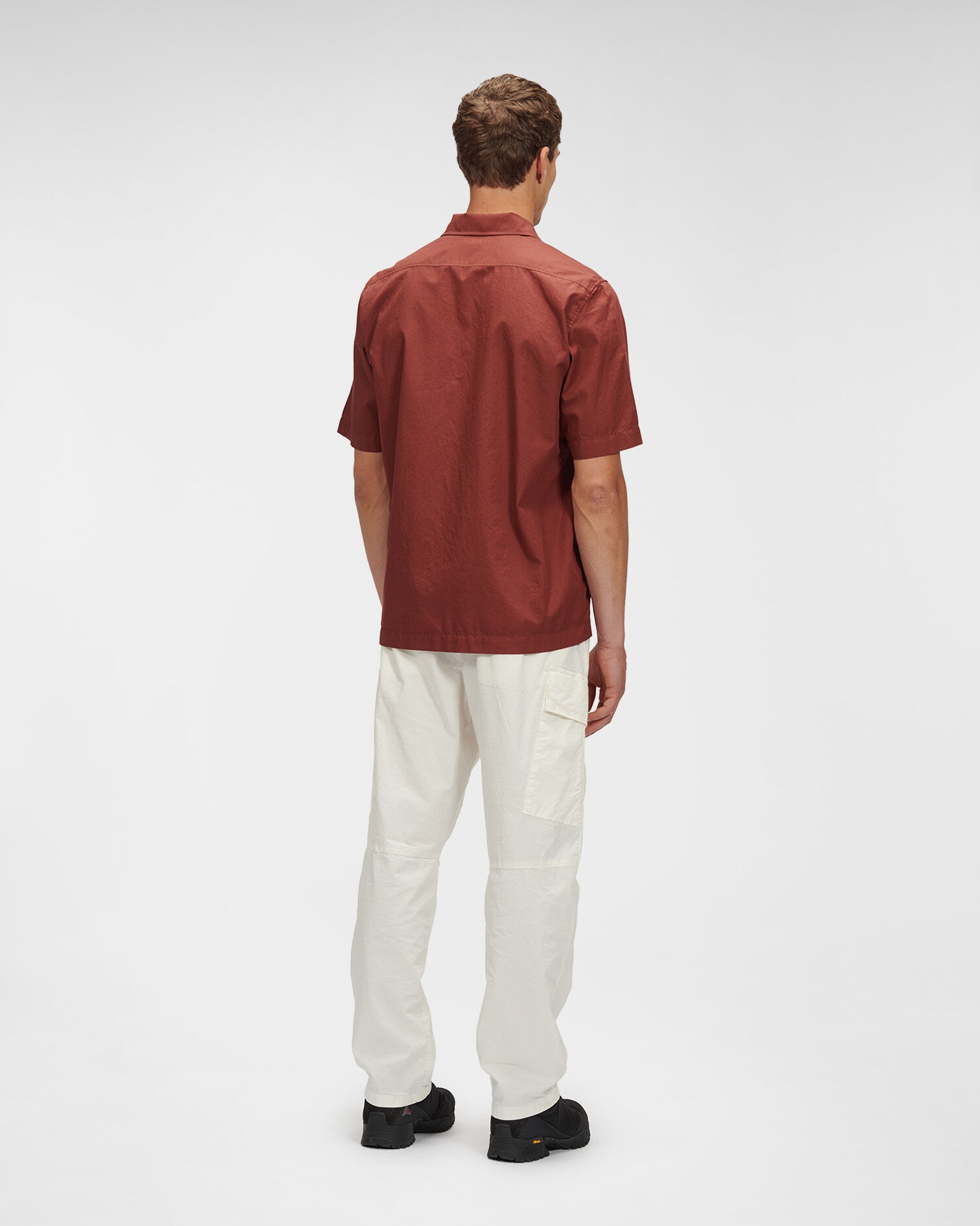 Cotton Rip-Stop Zipped Shirt - 4