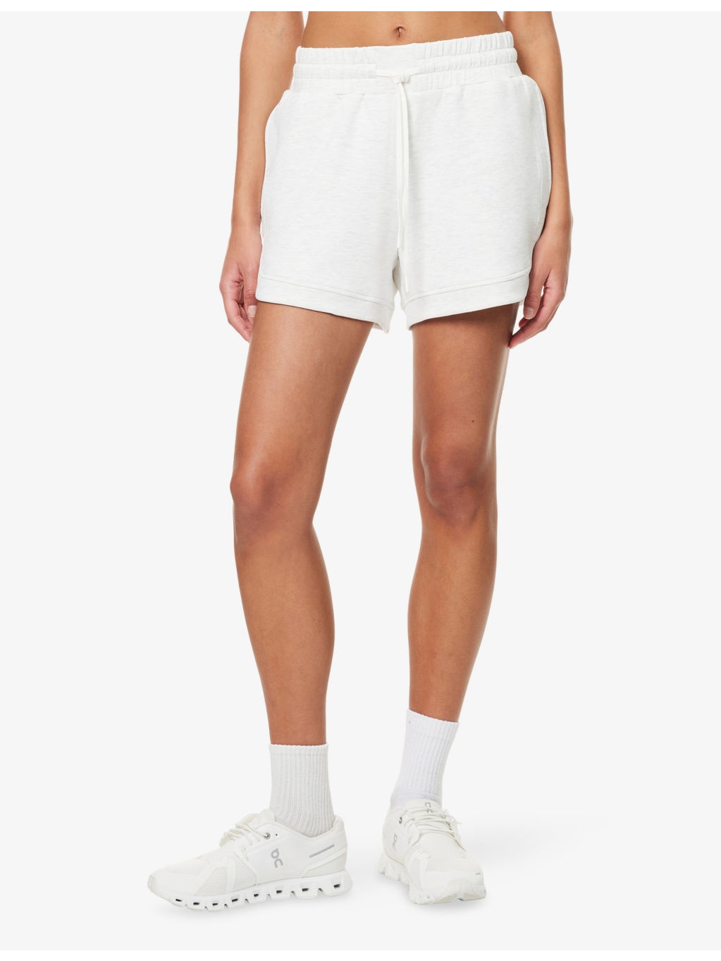 Ollie high-rise stretch-jersey shorts - 3