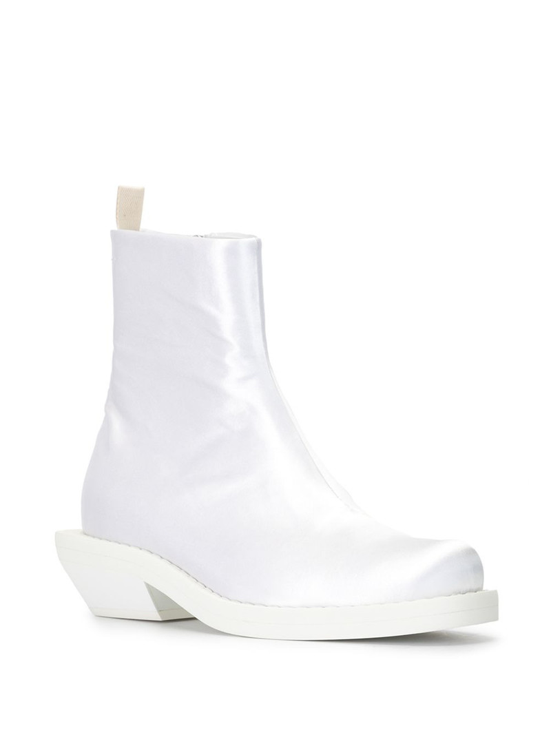 MM6 Maison Margiela satin ankle boots outlook