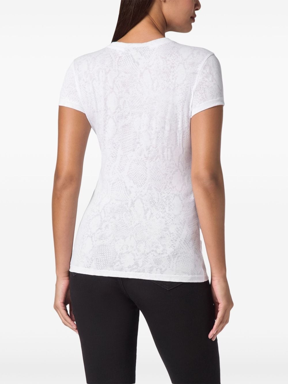 logo-embellished T-shirt - 4
