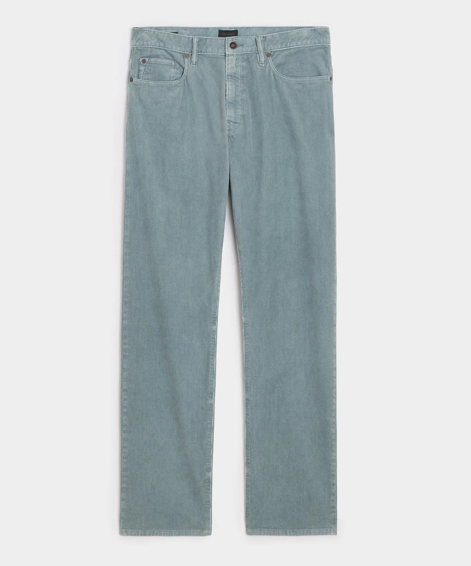 Straight Fit 5-Pocket Corduroy Pant - 1