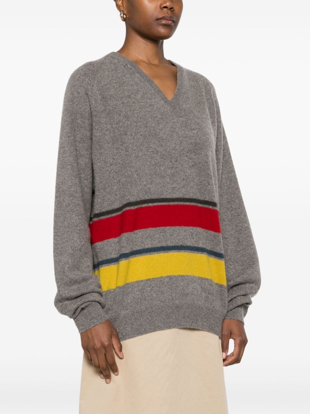 striped sweater - 3