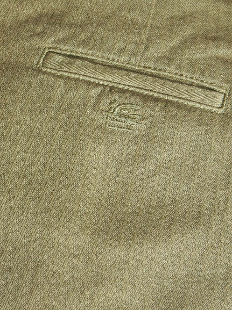 CROPPED CHINO TROUSERS - 7