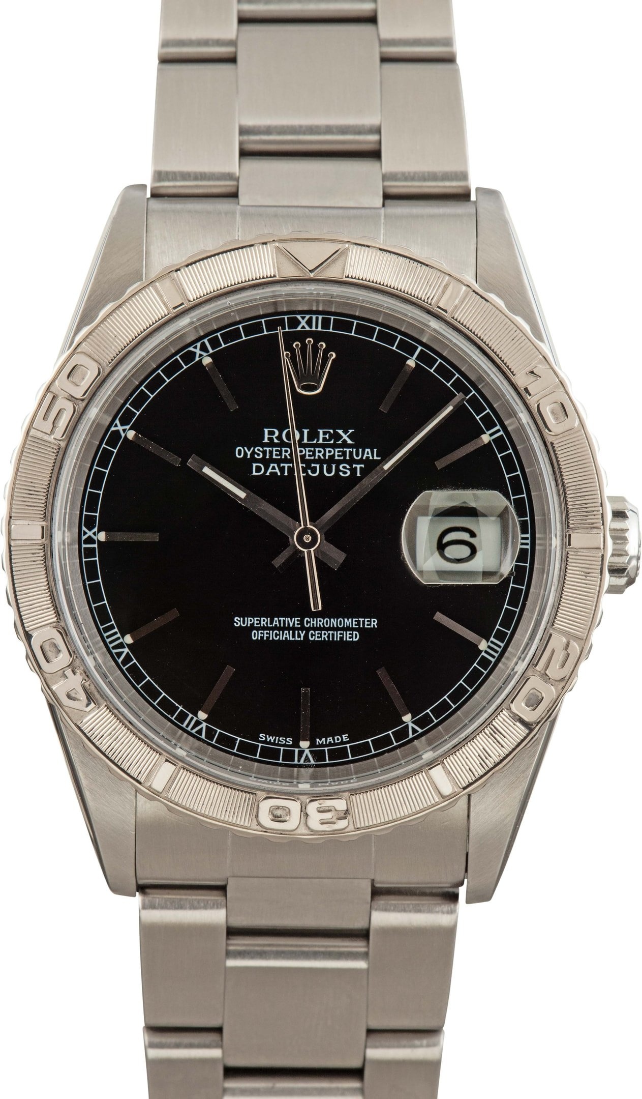Rolex Datejust 16264 Stainless Steel Thunderbird - 1