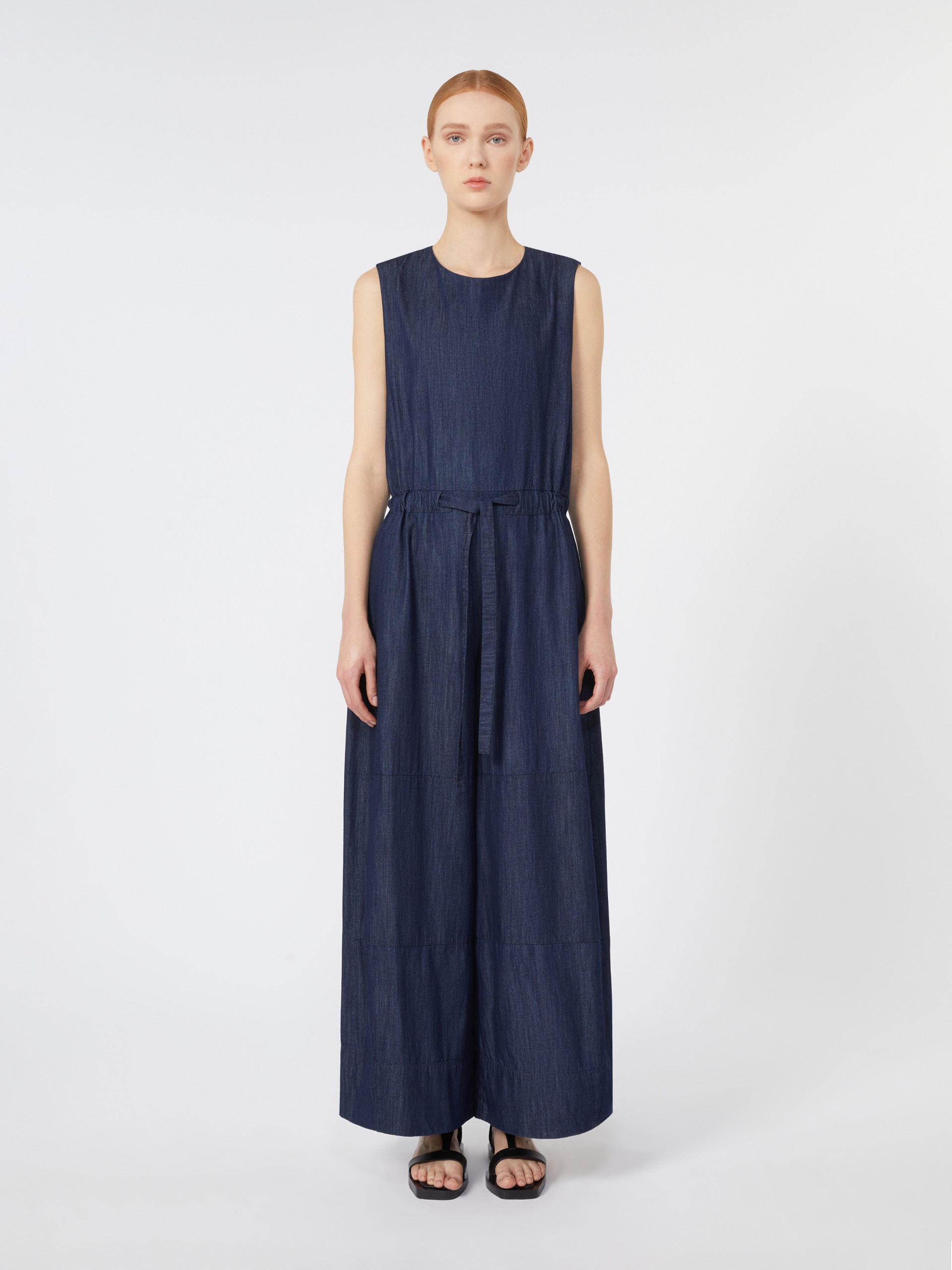 DENISE Cotton denim jumpsuit - 3
