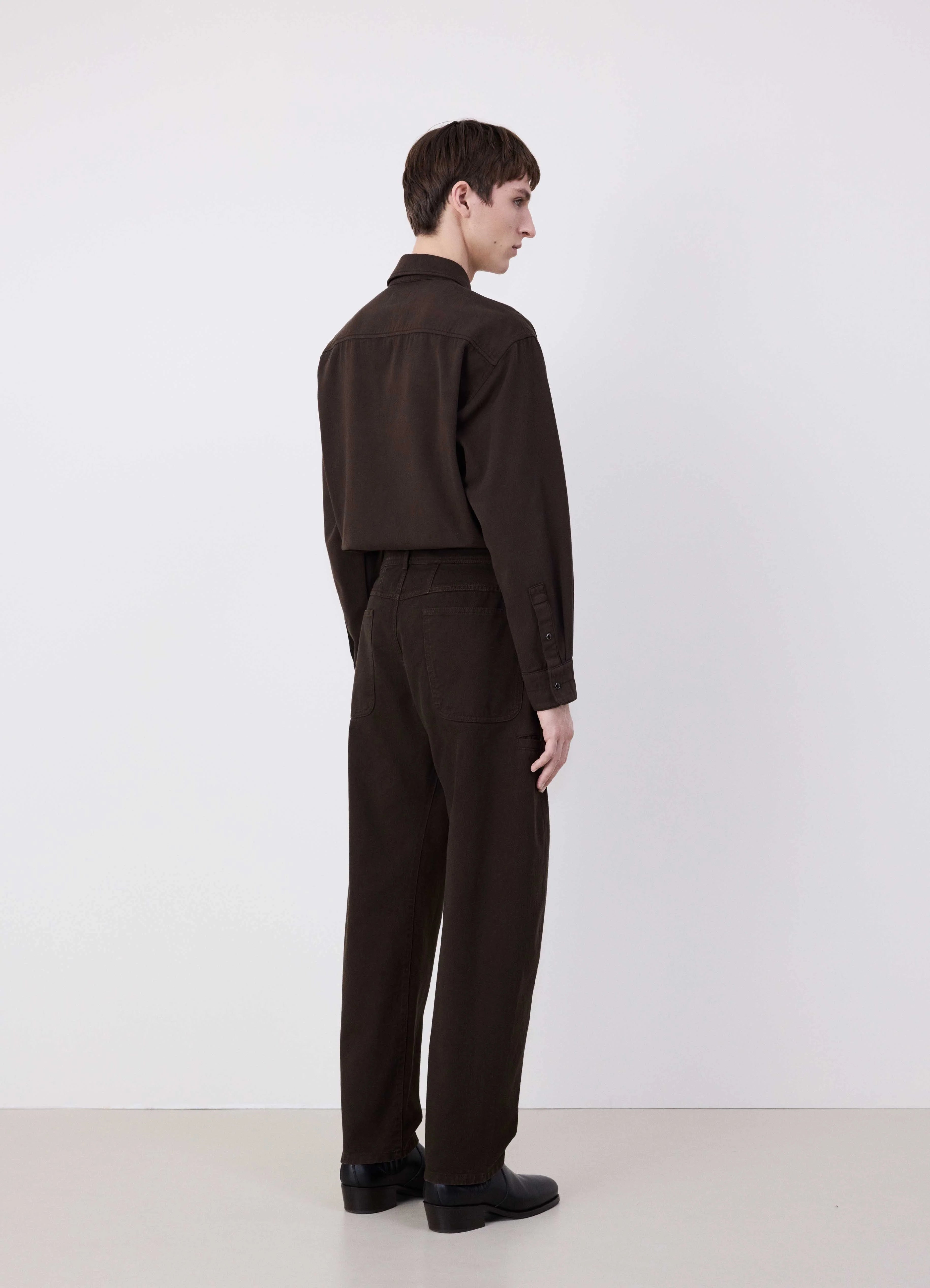 【送料&関税込】Lemaire Twisted Pants LEMAIRE - Twisted Workwear Pants Espresso | HAVEN