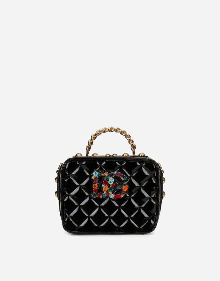 Soft quilted patent leather 3.5 bag - 1