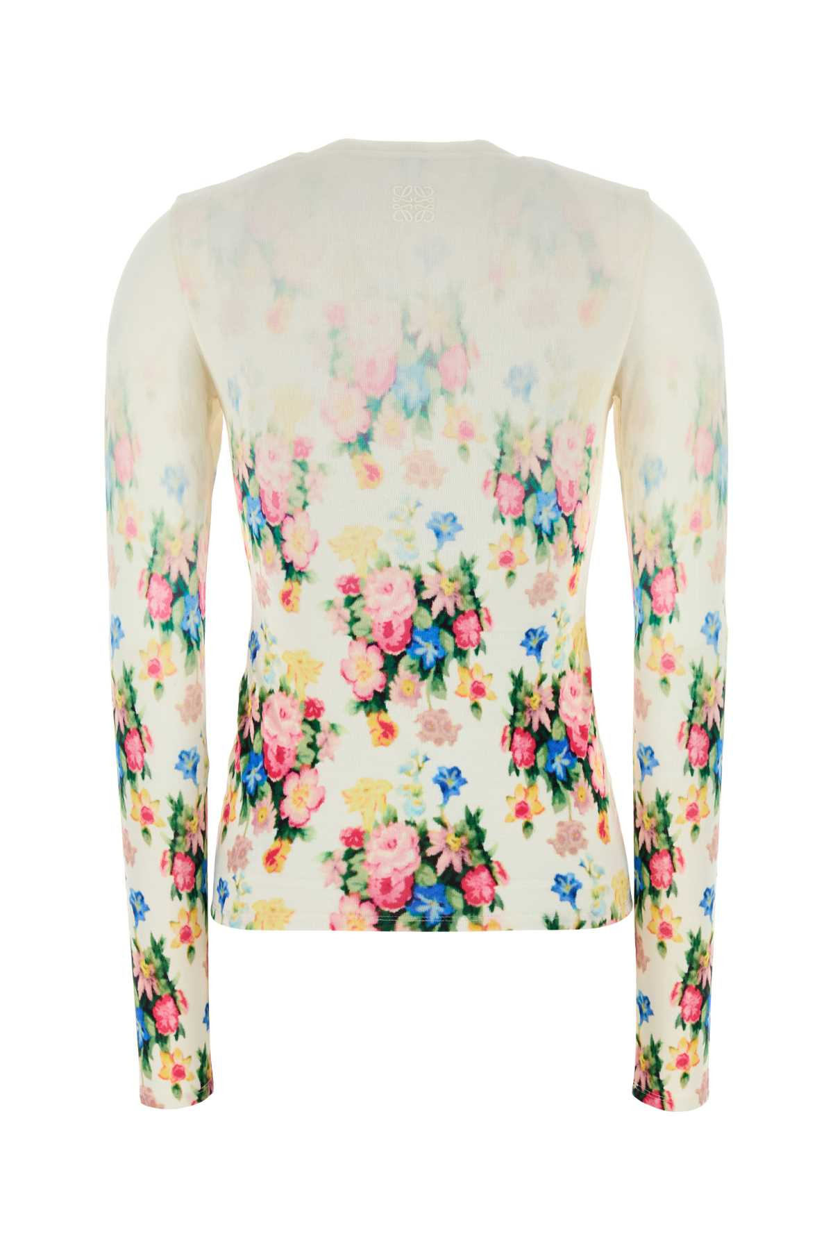 Loewe Women Printed Stretch Modal Top - 2