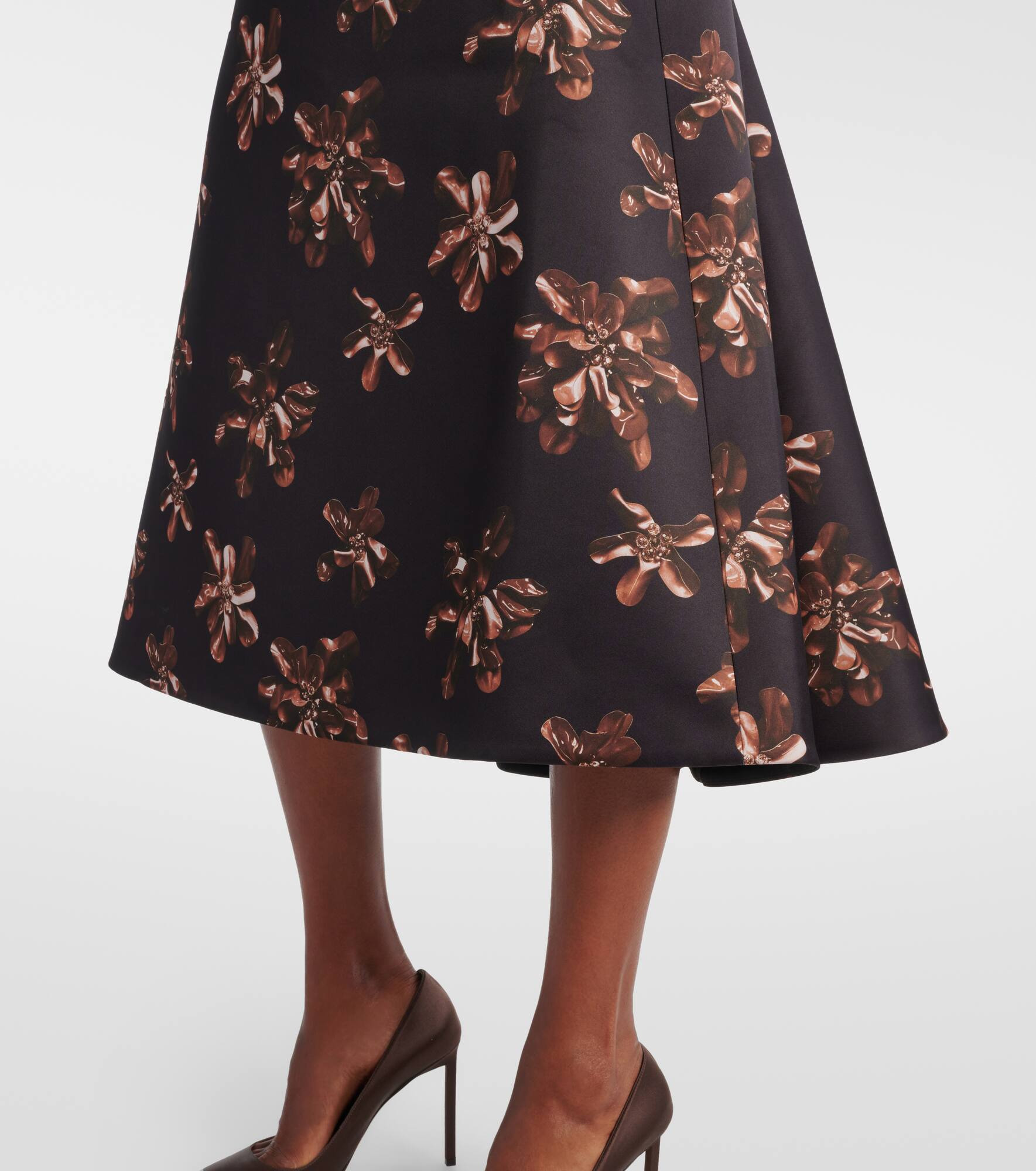 Tippi floral genzianella midi dress - 5