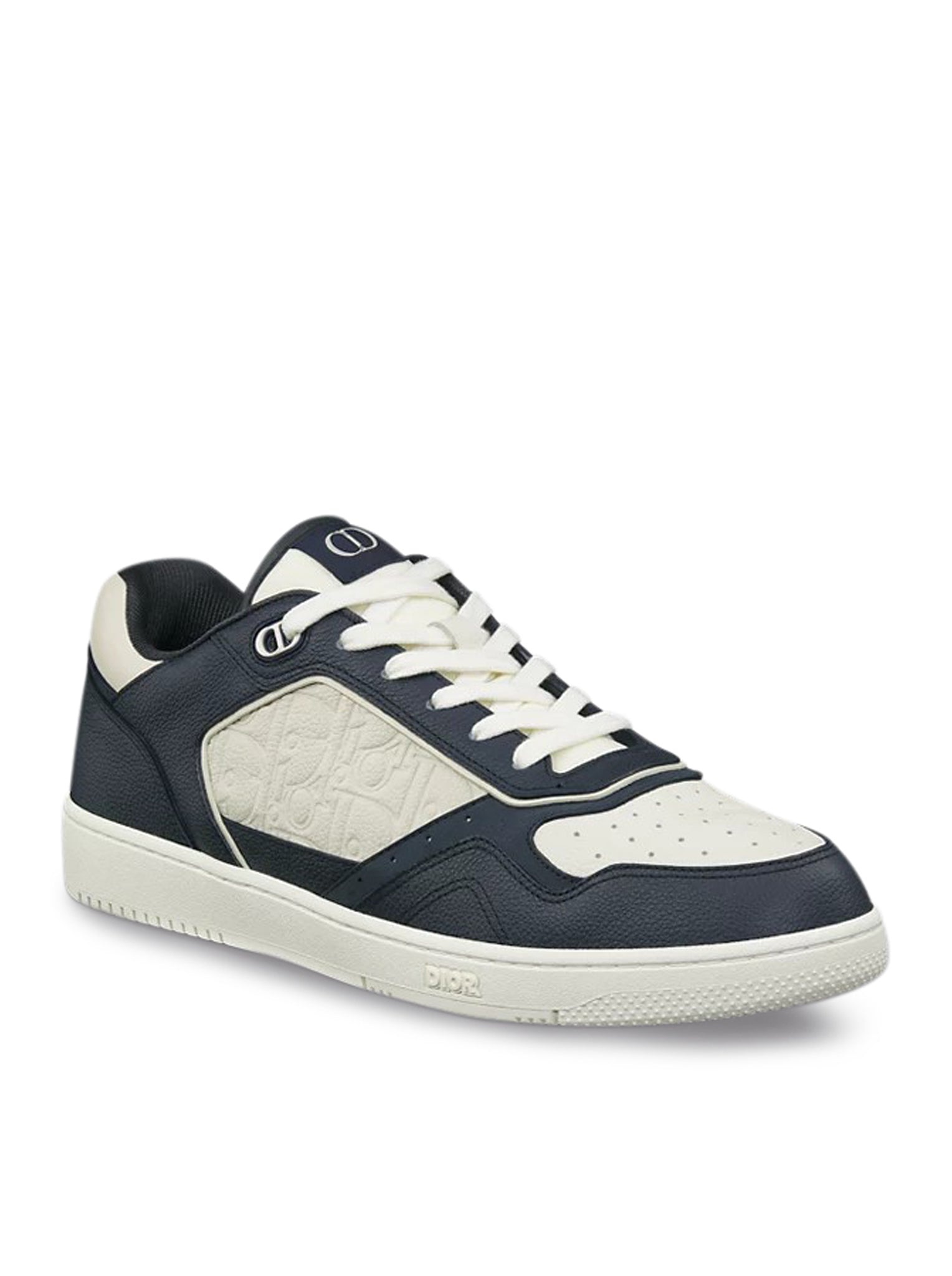 【Dior】B27 アップタウン レザースニーカー/送料込 B27 Uptown Low-Top Sneaker Black Smooth Calfskin, Black