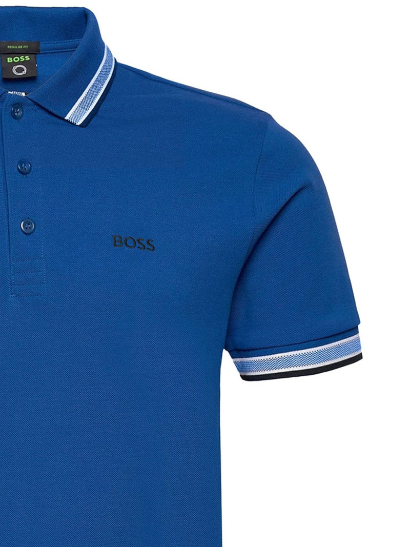 contrast-trim polo shirt 3