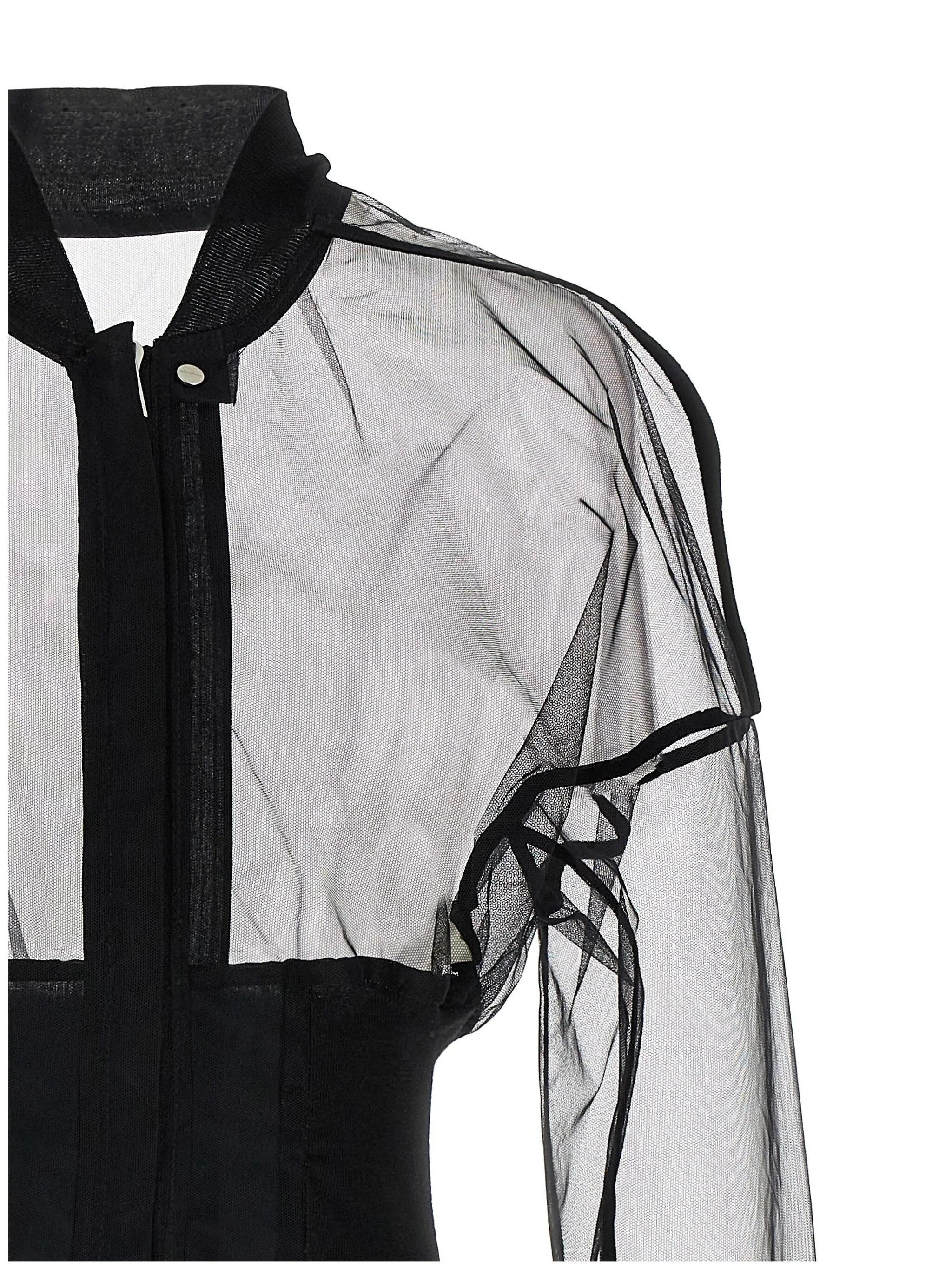 RICK OWENS - Women Bomber Flight Jkt Cropped - 4