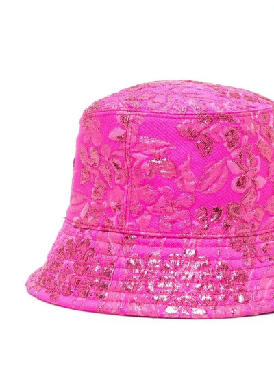 Valentino floral-jacquard bucket hat outlook