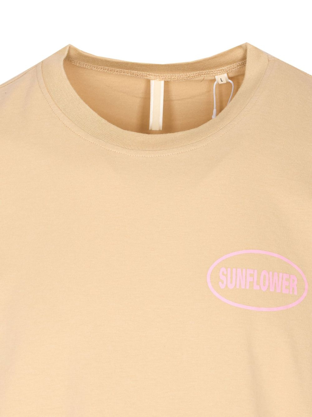 logo print crew neck t-shirt - 4