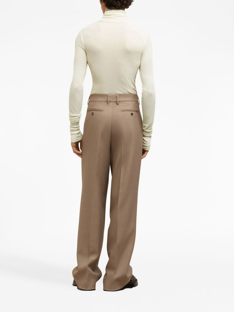 ribbed roll-neck top 4
