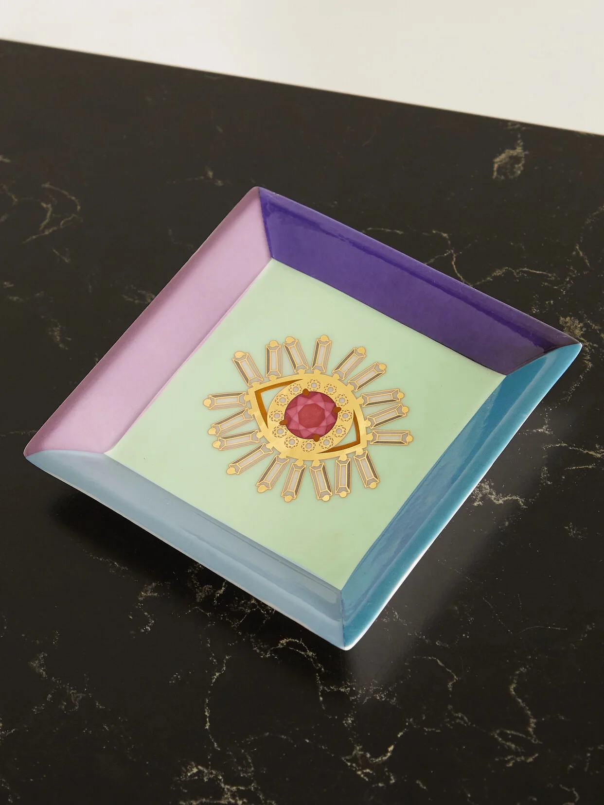 + Jonathan Adler Porcelain Jewelry Tray - 1