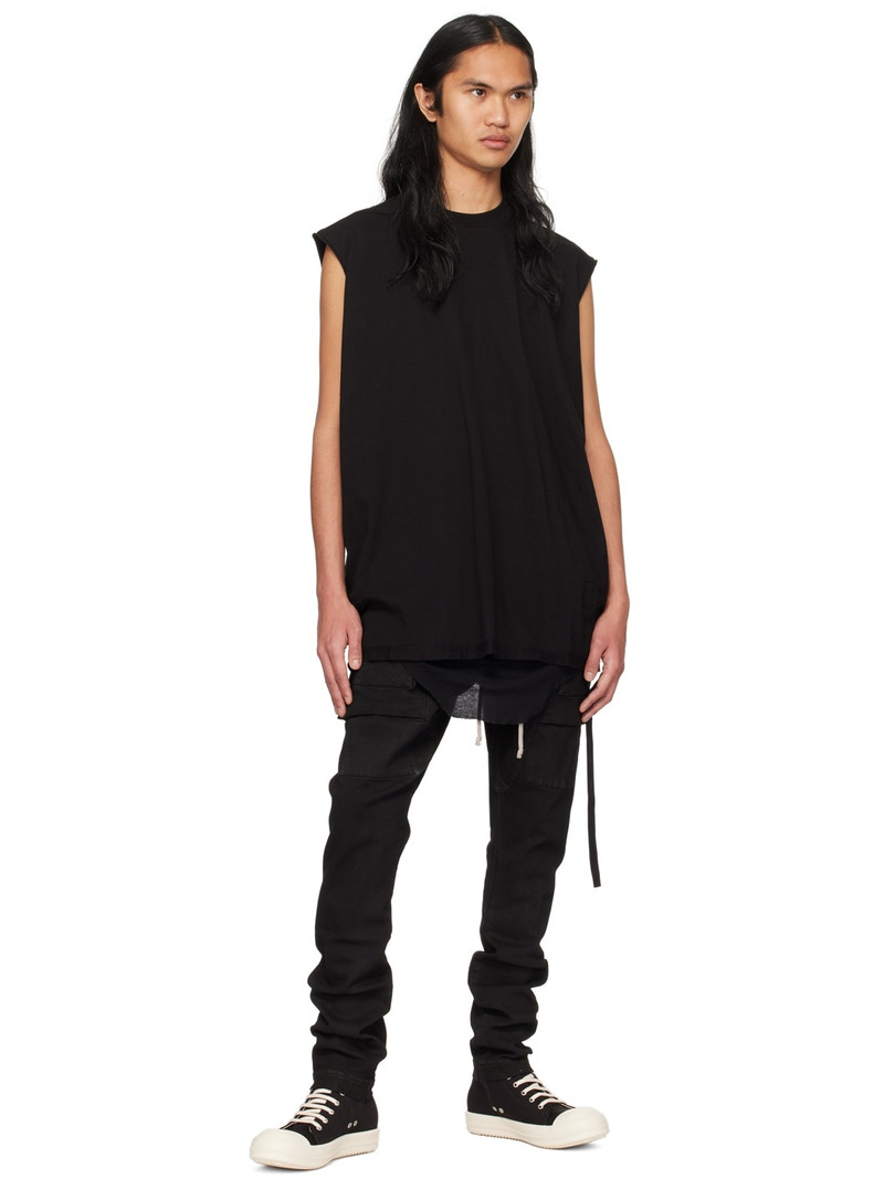 Rick Owens DRKSHDW Black Tarp T-Shirt outlook