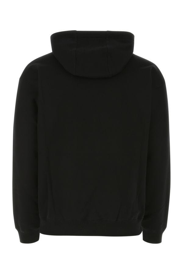 Versace Man Black Cotton Sweatshirt - 2