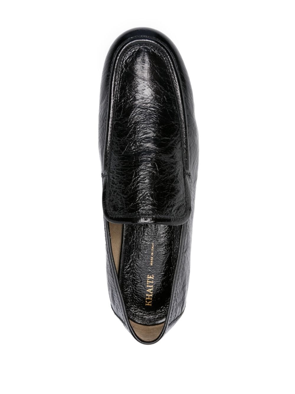 The Alessia crinkled loafers - 4