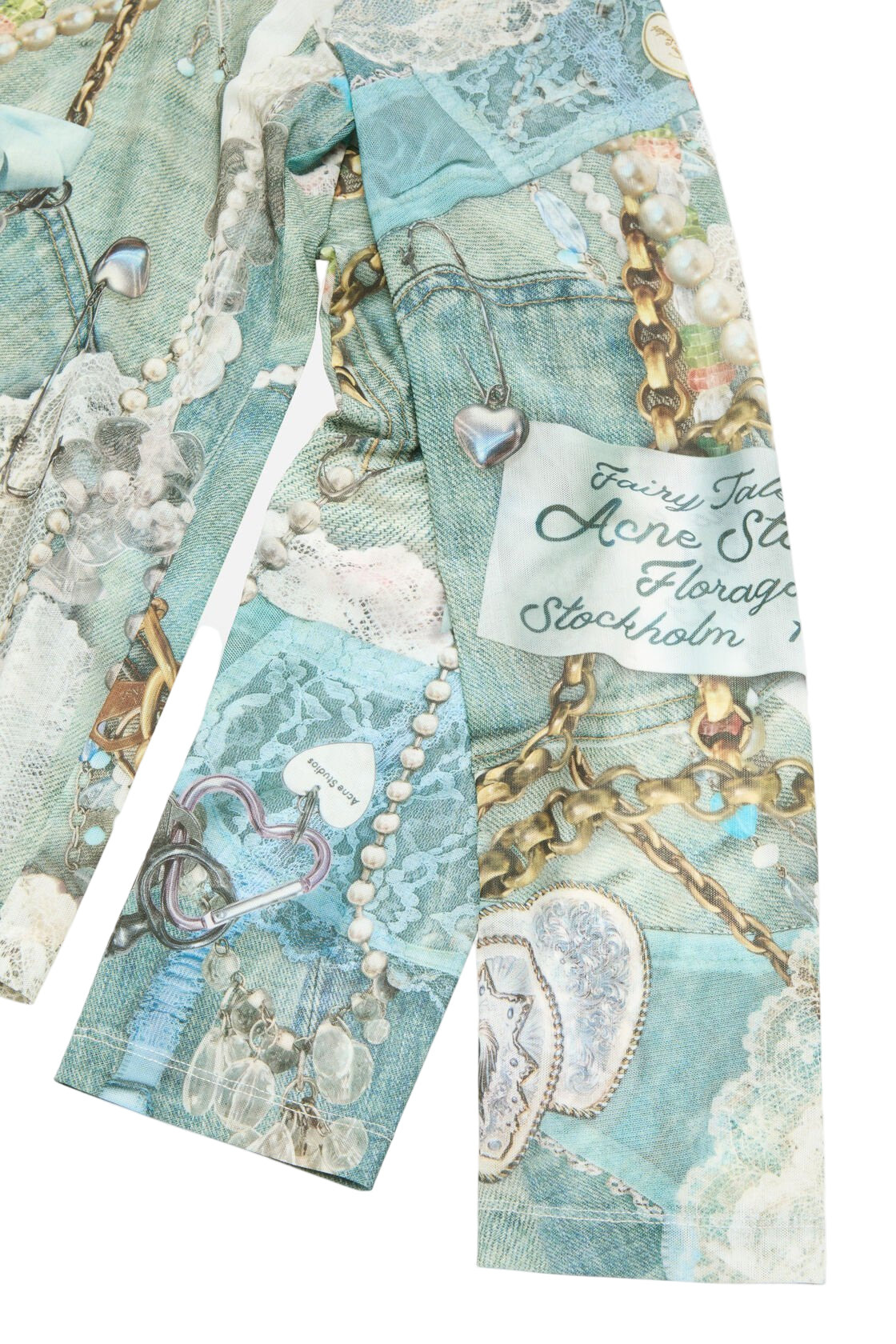 LONG SLEEVE PRINT T-SHIRT (BLUE/MULTI) - 3