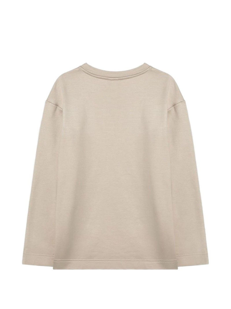Max Mara embossed sweatshirt outlook