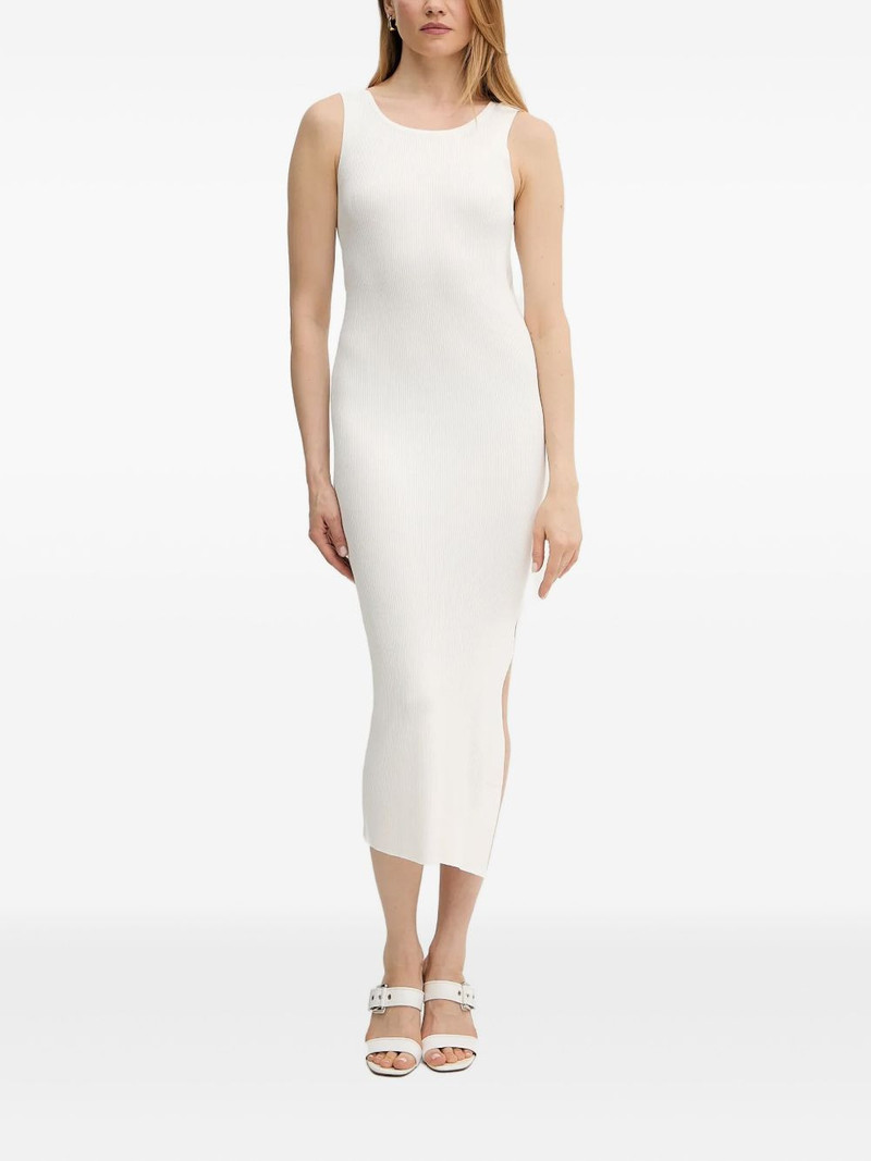 GUESS USA midi ribbed open-back dress outlook