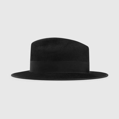 GUCCI Felt hat with bow outlook