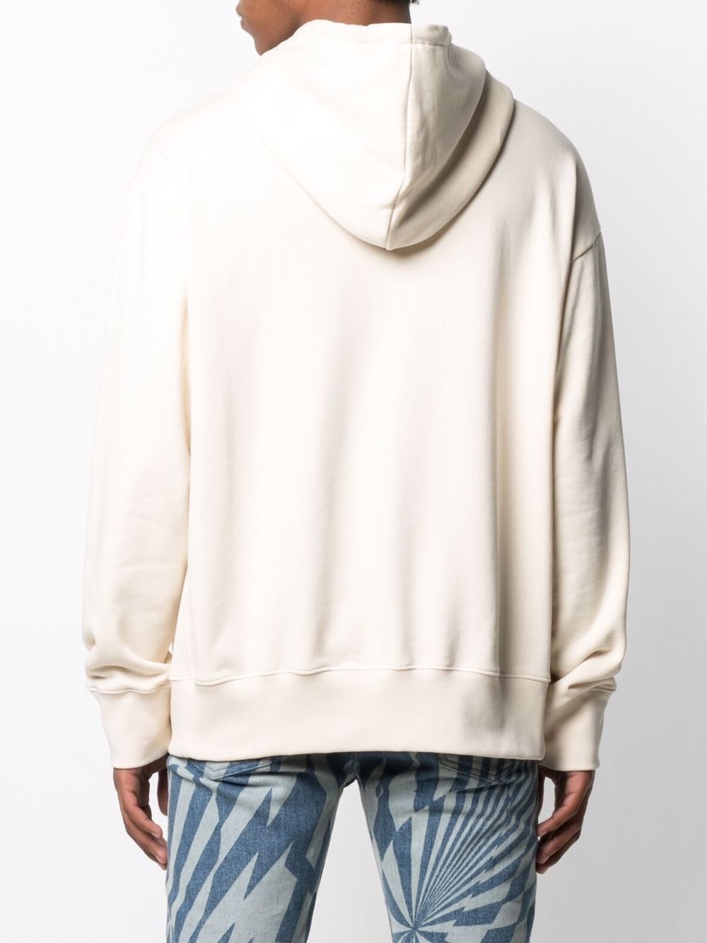 logo print hoodie - 5