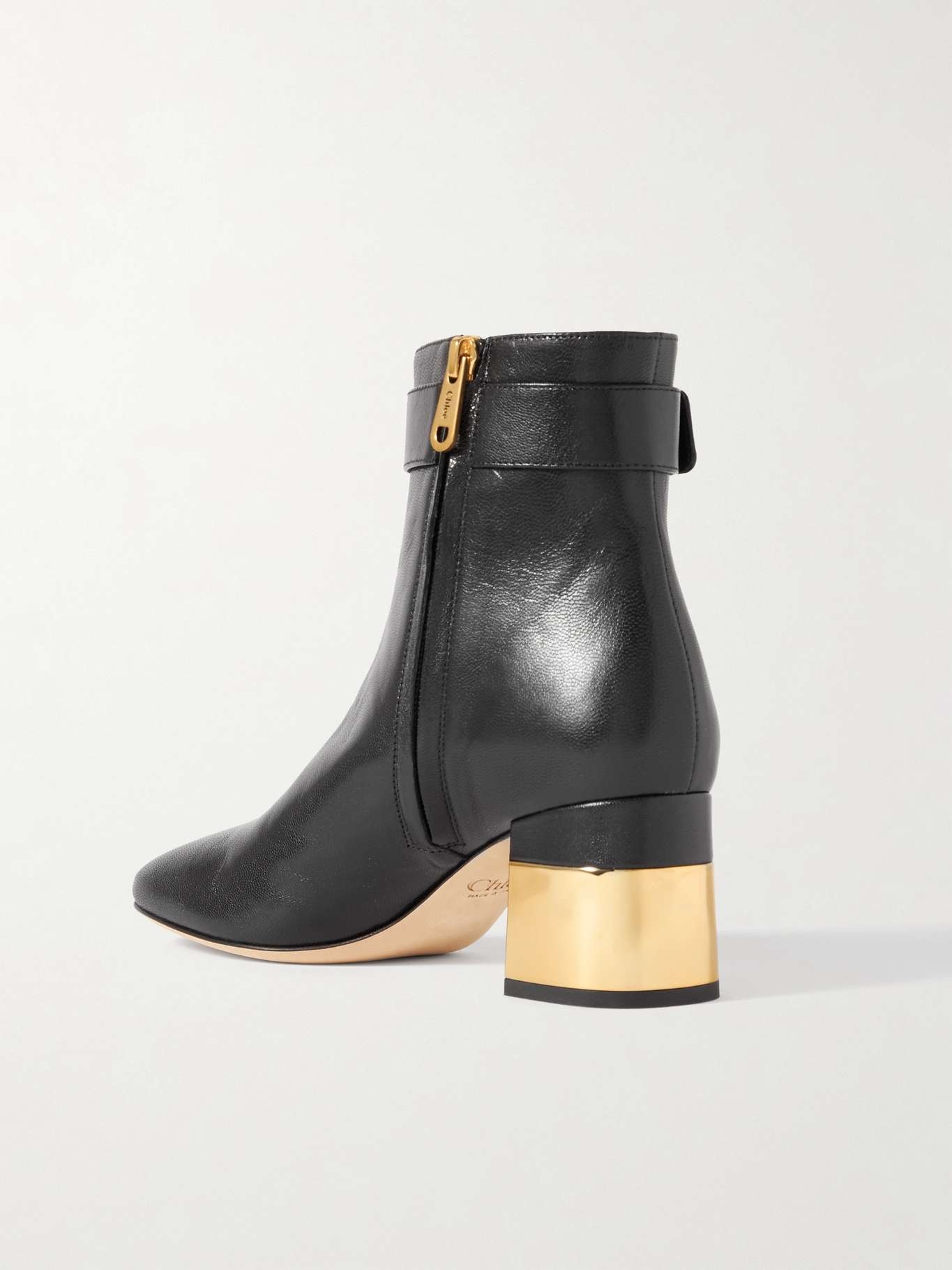 Alizè buckled leather ankle boots - 3