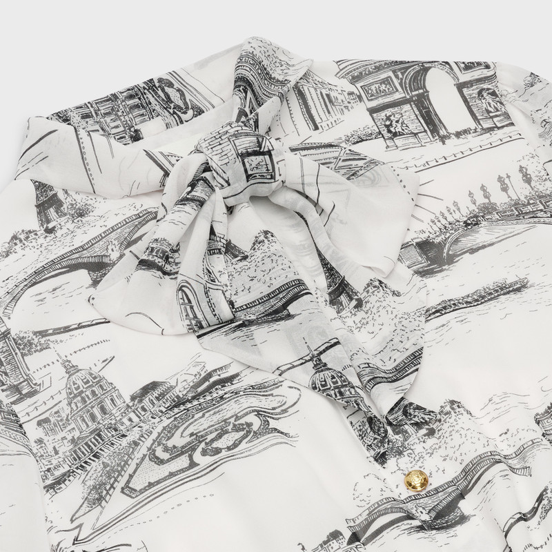 LAVALLIÈRE DRESS IN SILK GEORGETTE 3