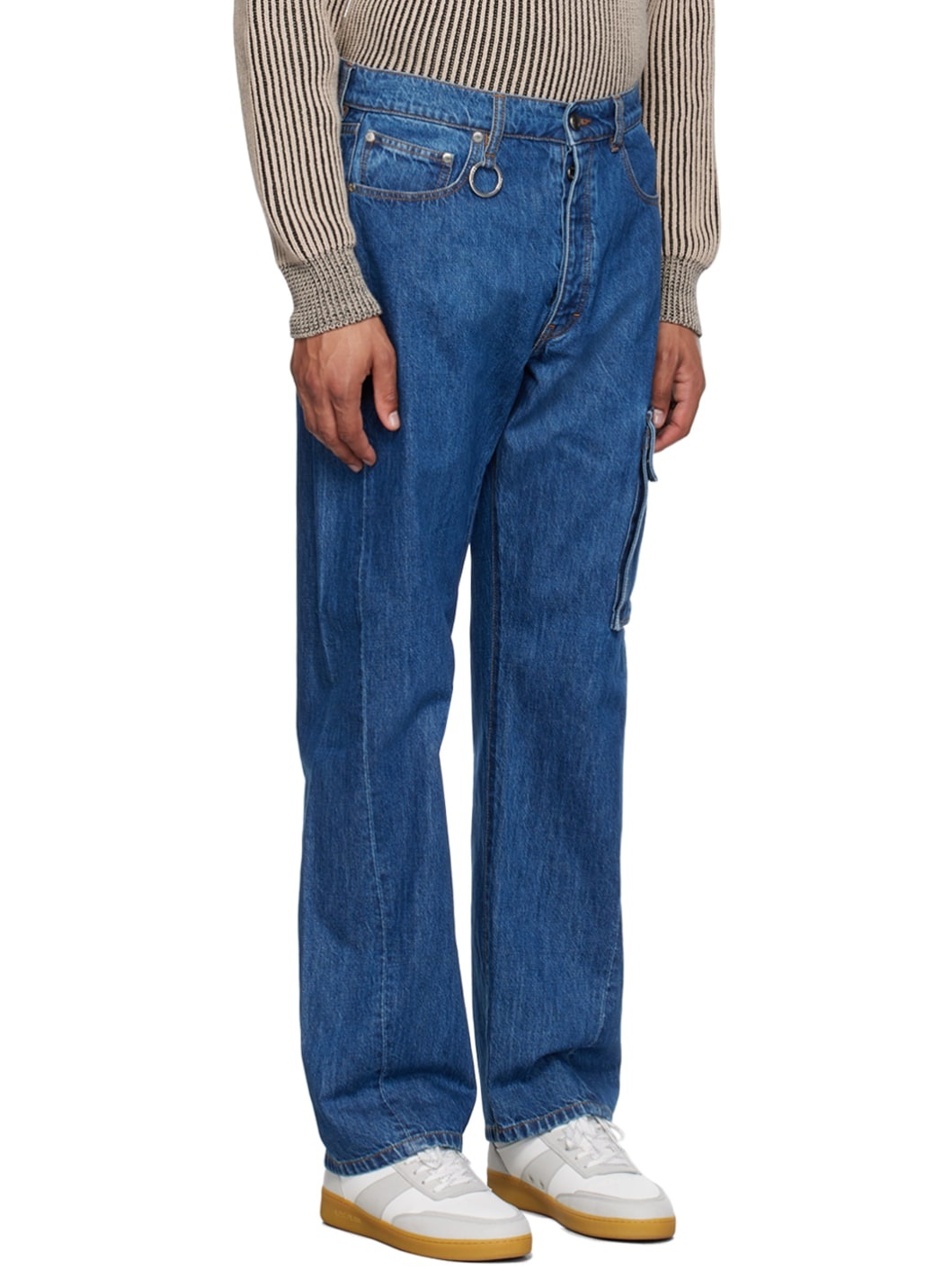 Blue Surface Jeans - 2