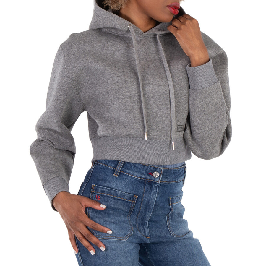 Victoria Beckham Cropped Structured Hoodie - 2