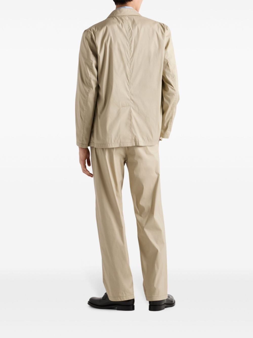 mid-rise tapered trousers - 3