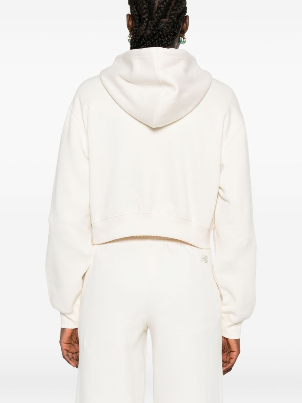 embroidered zip-up hoodie - 4