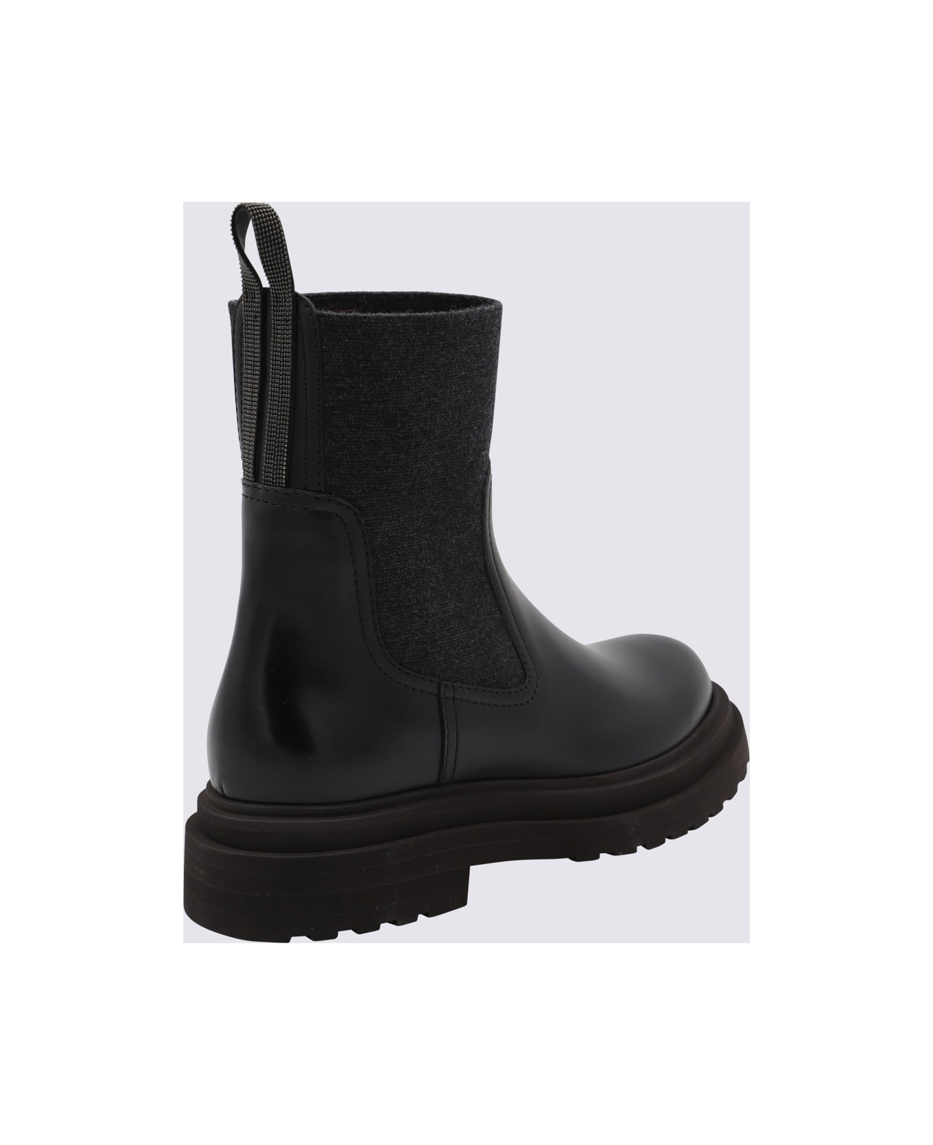 Black Leather Boots - 3