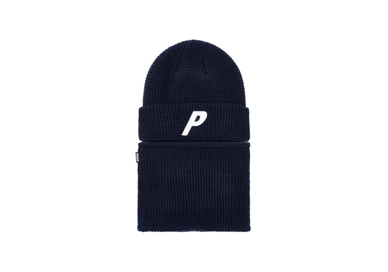 ZIP OFF FACEWARMER P BEANIE NAVY - 1