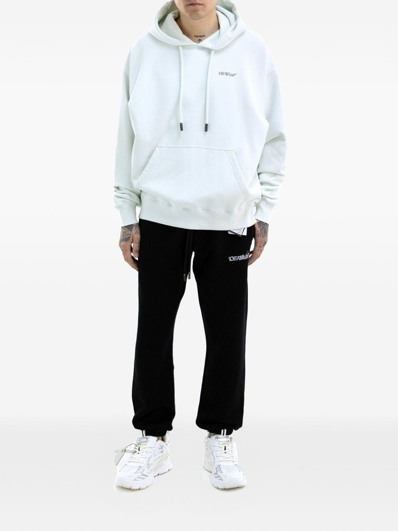 Off-White logo-detail hoodie outlook