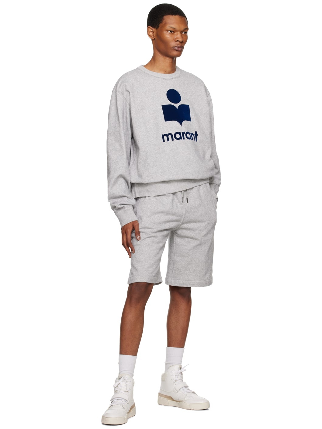 Gray Mahelo Shorts - 4