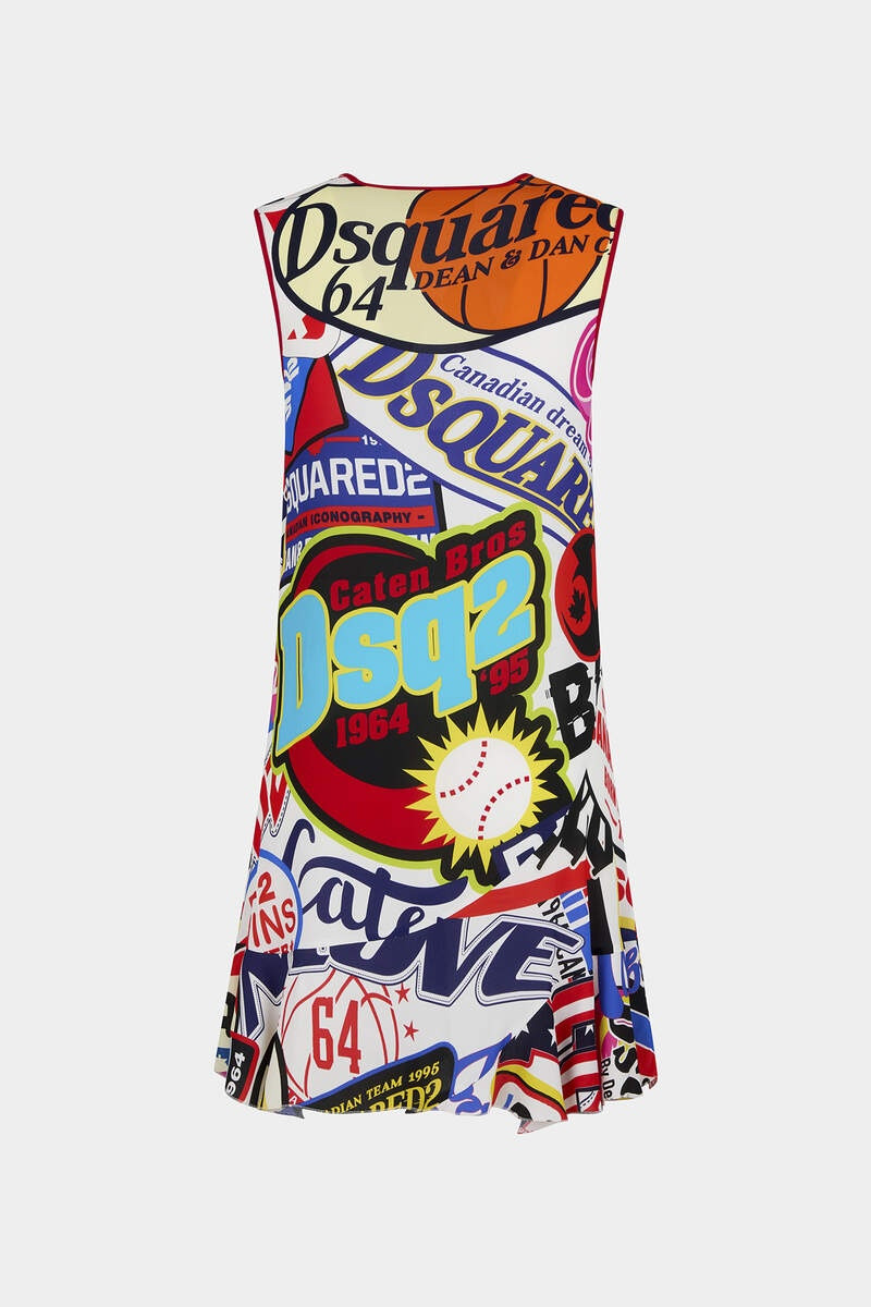 DSQUARED2 LOGOMANIA DRESS outlook