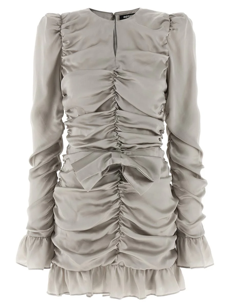 Rotate Birger Christensen 'Ls Mini Bow' Dress - 1