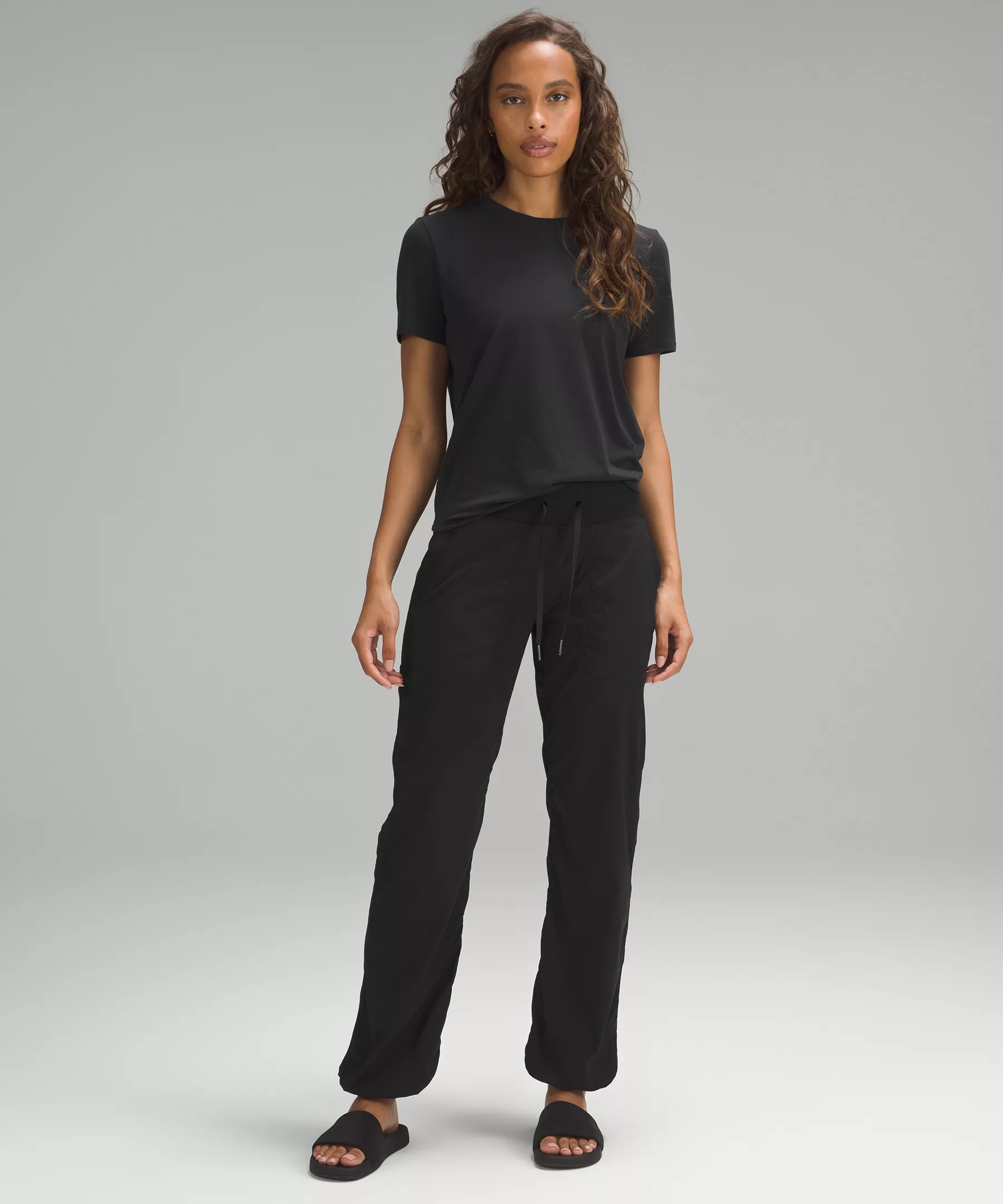 Love Curved-Hem Crewneck T-Shirt - 2