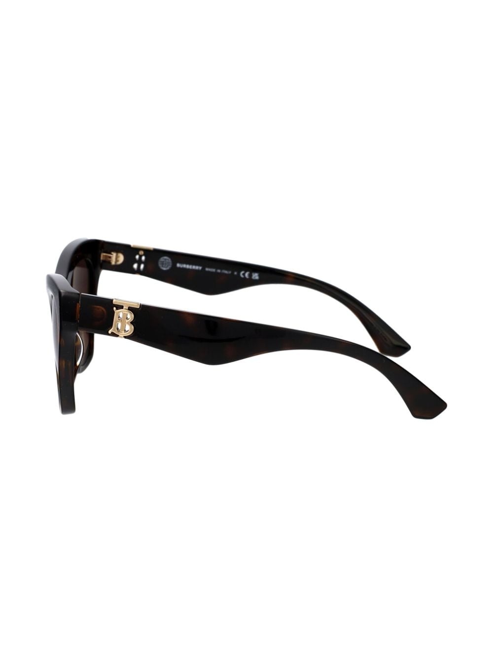 tortoiseshell cat-eye frame sunglasses - 3