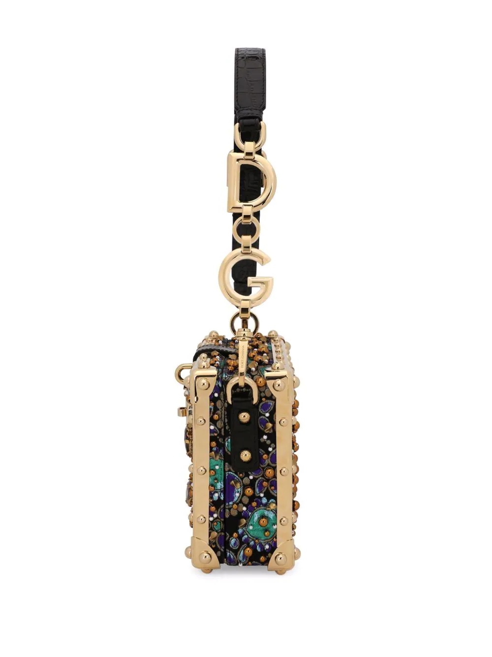 Dolce embellished box bag - 4