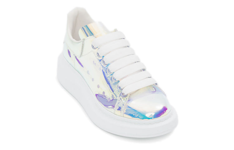 (WMNS) Alexander McQueen Oversized Sneaker 'White Multicolour' 558944W4LF28446 - 2