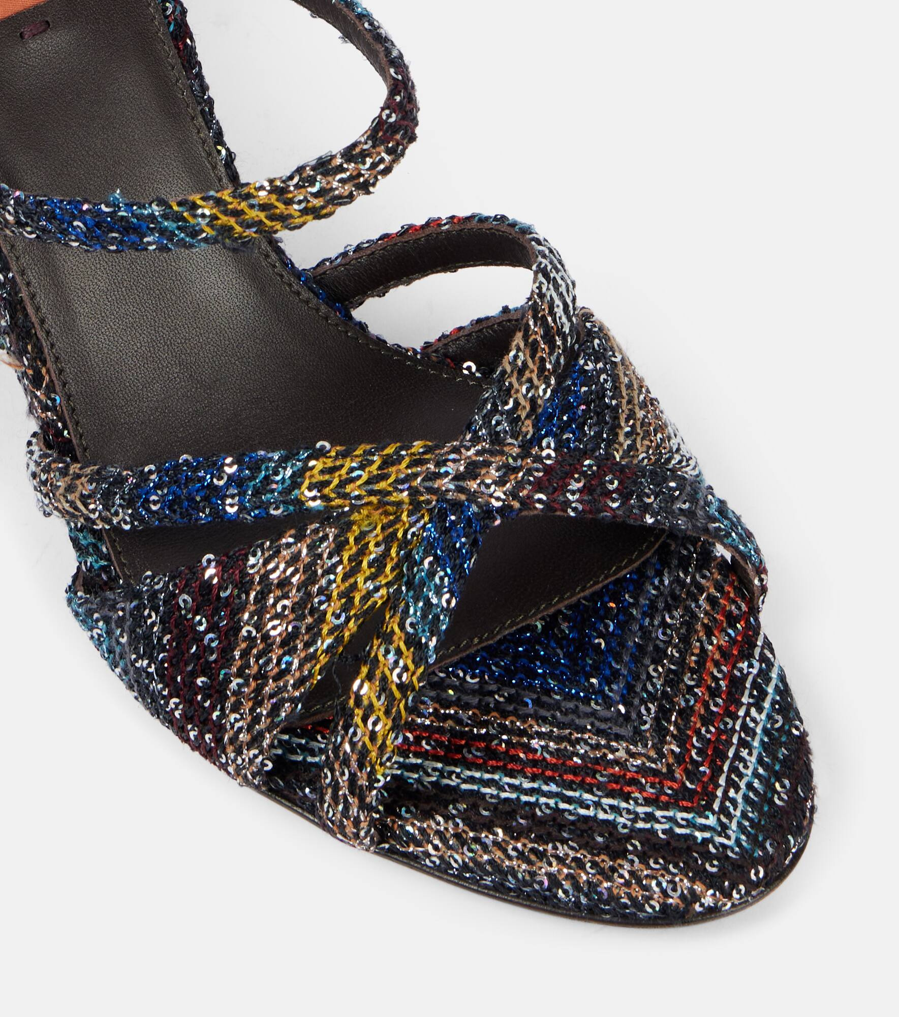 Lucy Caperdoni sequined wedges - 5