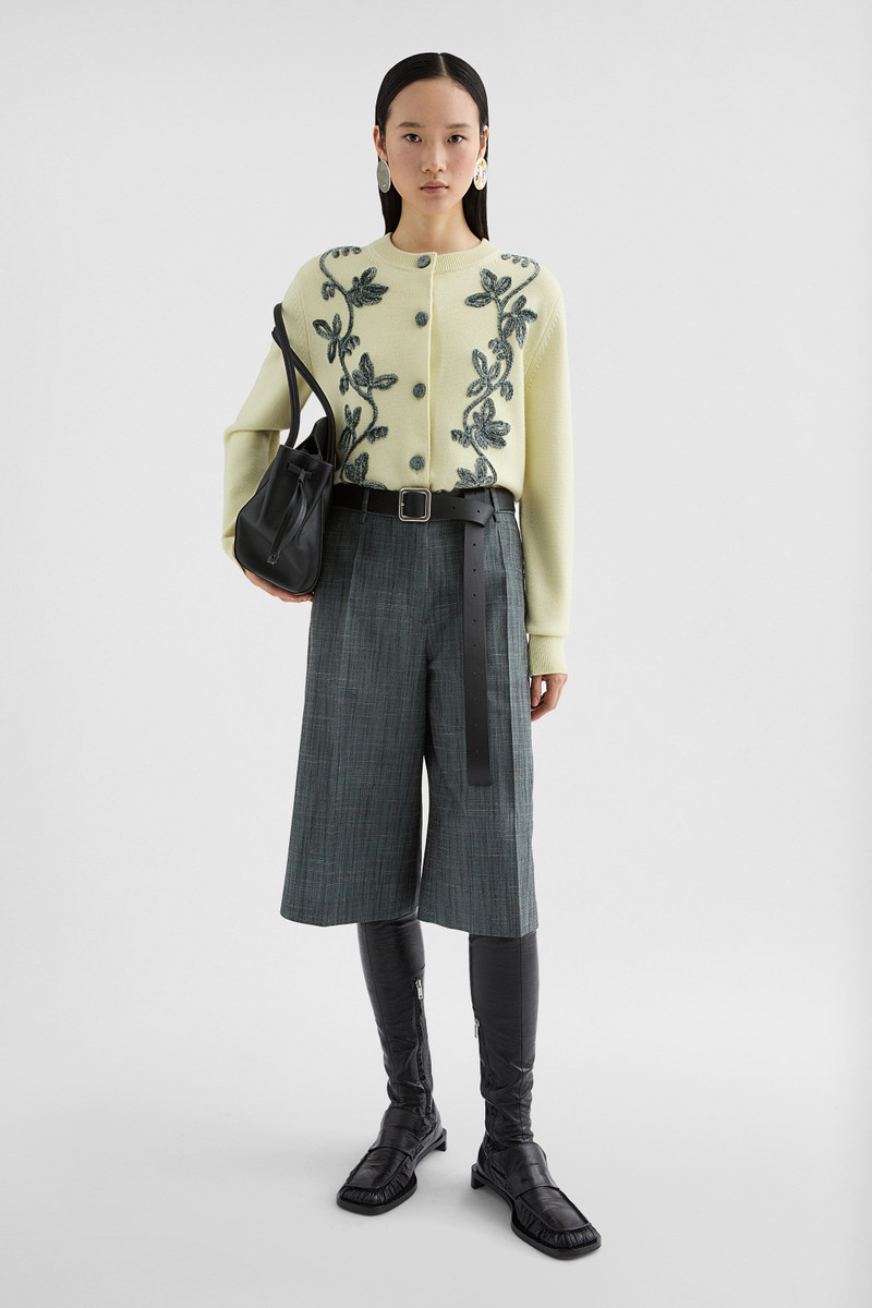 Jil Sander Wool Flamé Shorts outlook